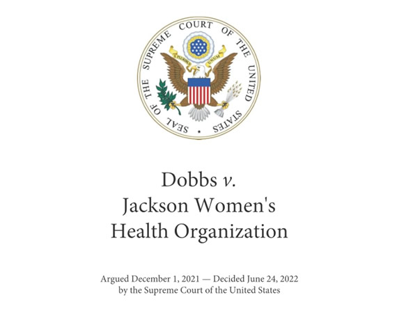 Dobbs v. Jackson Women’s Health Organization